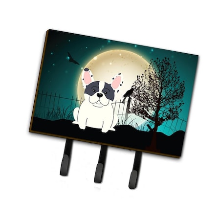 Carolines Treasures Halloween Scary French Bulldog Piebald Leash or Key Holder BB2201TH68